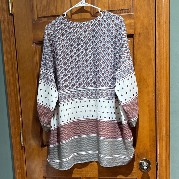 Ruby Rd Patterned Women's Top - Multicolor❤️ - Picture 3 of 3